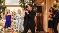 Danny and Christine at the Forrester mansion | Image Source: CBS